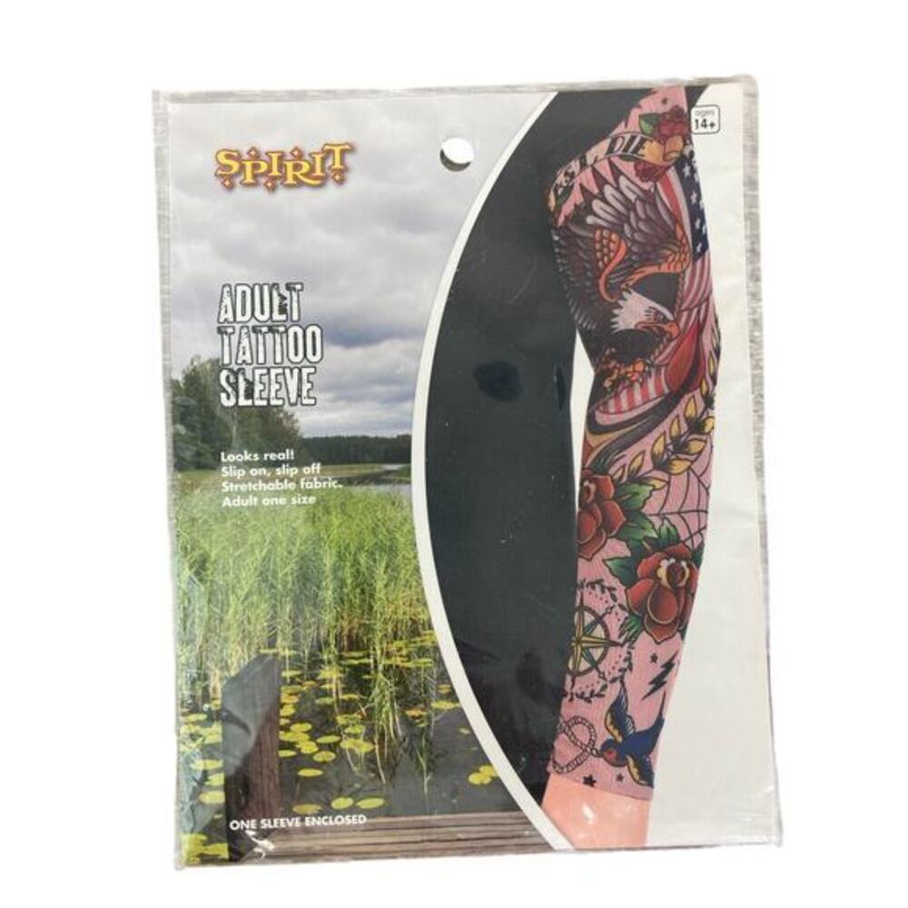 Dragon Tattoo Sleeve Costume Cosplay Arm Sleeve Rose Skull Unisex